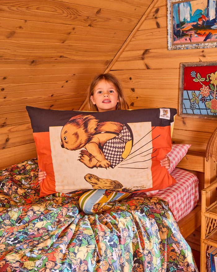 Kip&Co x Blinky Bill Vintage Blinky Organic Cotton Pillowcases