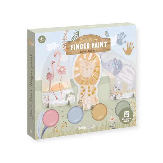 Kit de peinture au doigt | Safari Friends