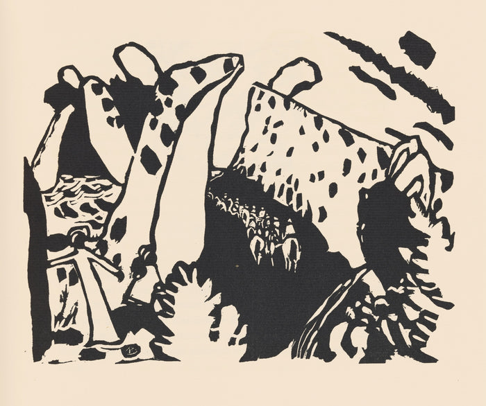 Klänge Pl. 18 by Wassily Kandinsky, 1913