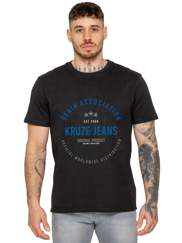 Kruze | Mens Printed T-Shirt 3 Pack