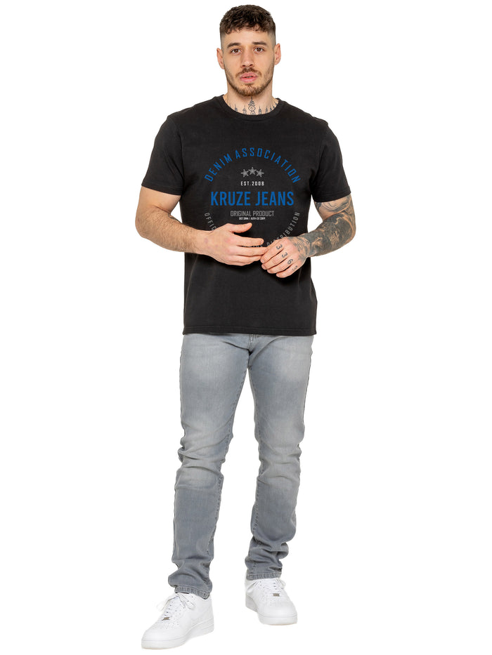 Kruze | Mens Printed T-Shirt 3 Pack