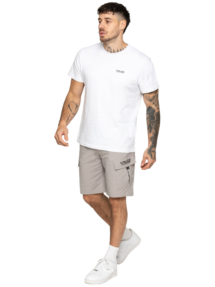 Kruze | Mens Utility Cargo Shorts
