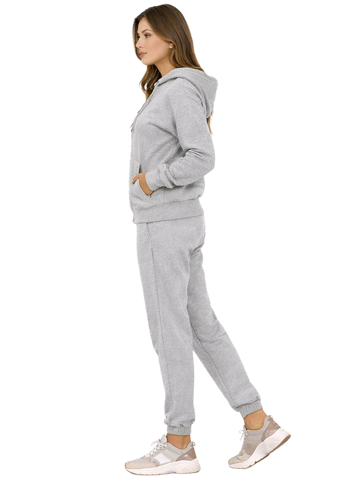 Kruze | Womens Zip Up Hoodie Tracksuit