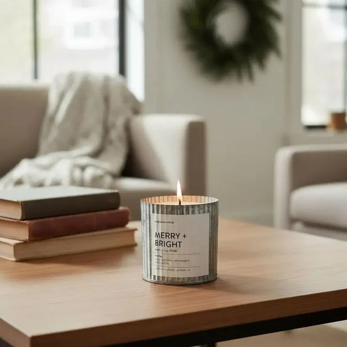 Lakeside Rustic Wood Wick Candle