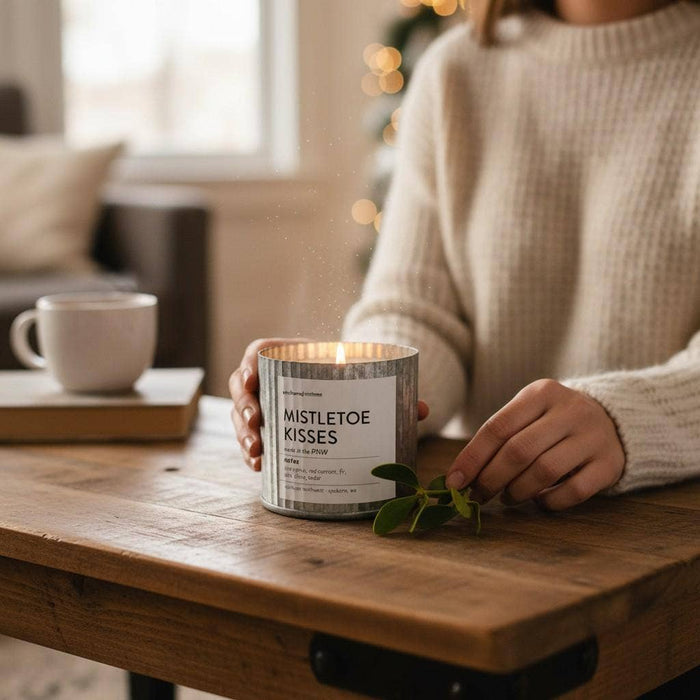 Lakeside Rustic Wood Wick Candle