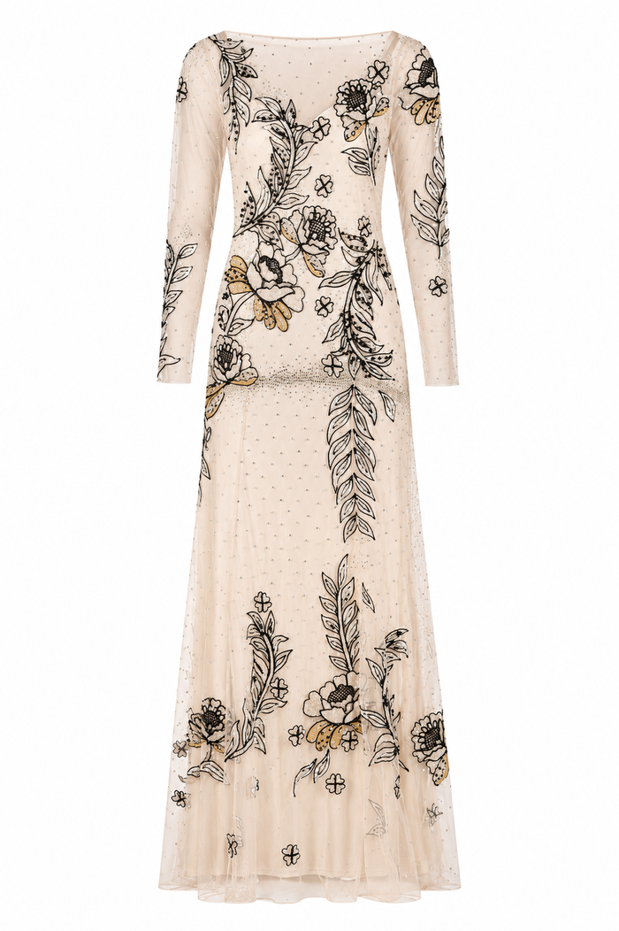 Lavinia Gown - Almond