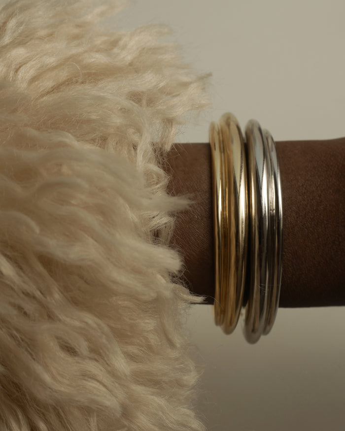 Leila Dome Cuff Bracelet - Mod + Jo