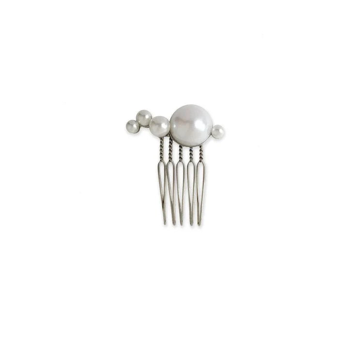 Lelet Mercury Pearl Comb - Mod + Jo - Jewelry built to last, advanced plating technology
