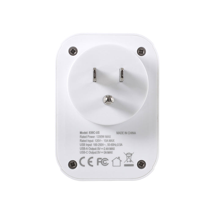 Lifeventure World To USA USB Travel Adaptor Plug