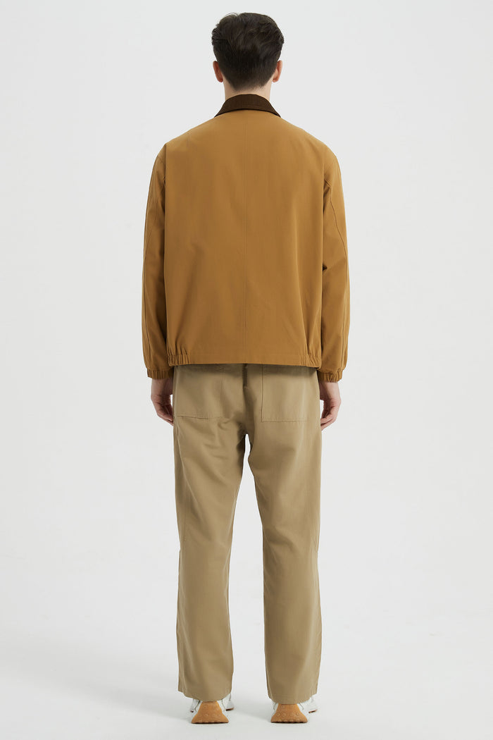 Orolay Lightweight Casual Windbreaker Jacket #color_brown