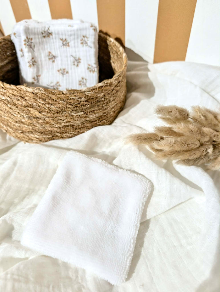 Lingette lavable | Fleuri