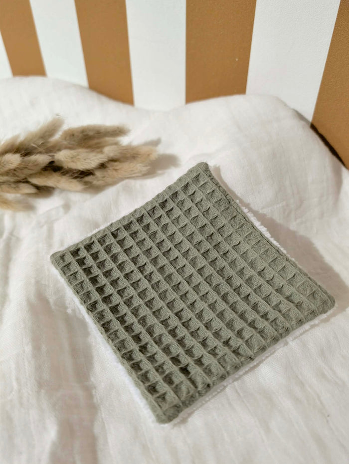 Lingette lavable | Olive