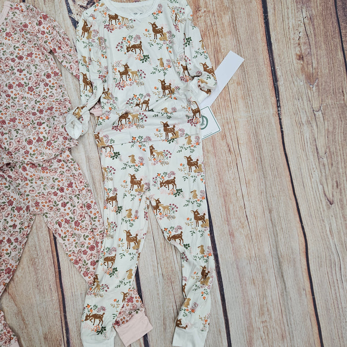LITTLE ME WOODLAND 4 PC BAMBOO PJ LS616292T