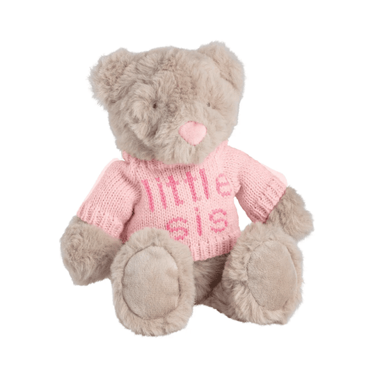 Little Sister Plush Bear - Wee Bee Baby Boutique