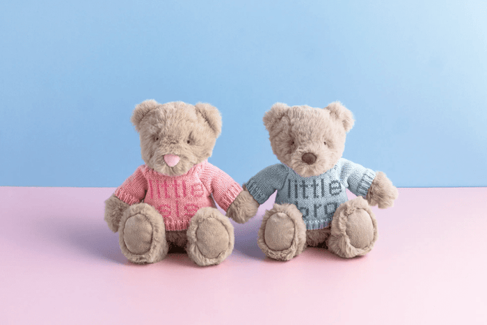 Little Sister Plush Bear - Wee Bee Baby Boutique