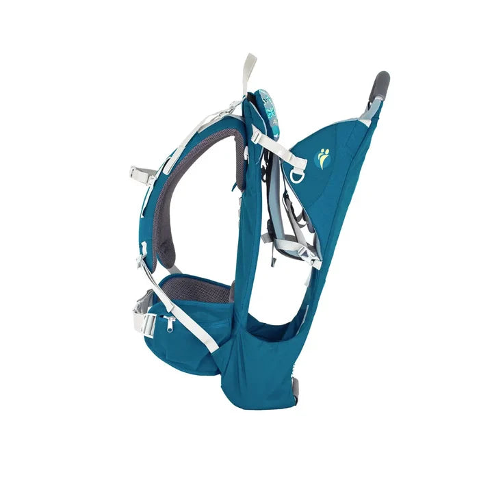 Littlelife Ranger S2 child carrier backpack in blue colour side profile