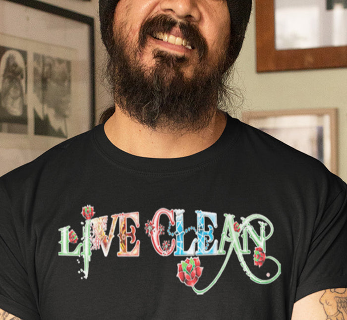 NA LIVE CLEAN SUGARY  T-shirt
