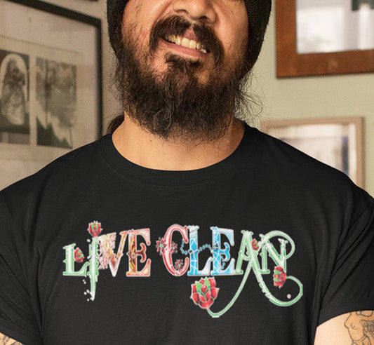 NA LIVE CLEAN SUGARY  T-shirt