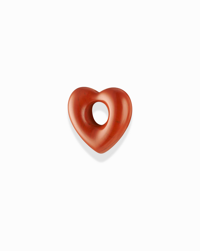 Lola Heart Gemstone Spacer - Mod + Jo - Jewelry built to last, advanced plating technology