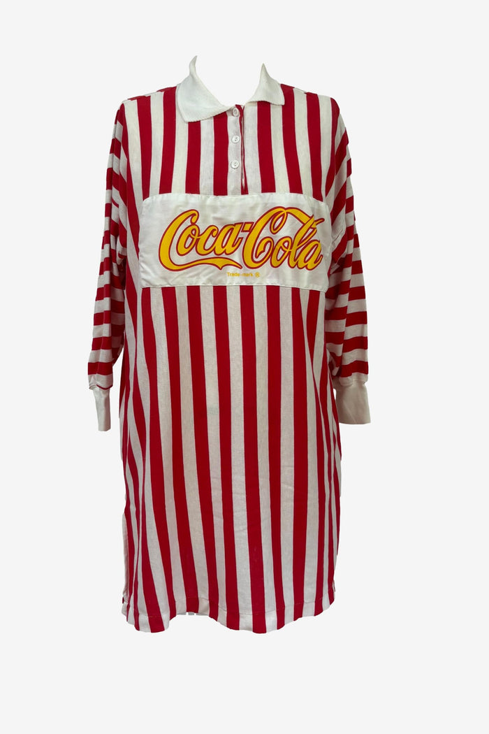 Long Sleeve Coca Cola Branded x long polo