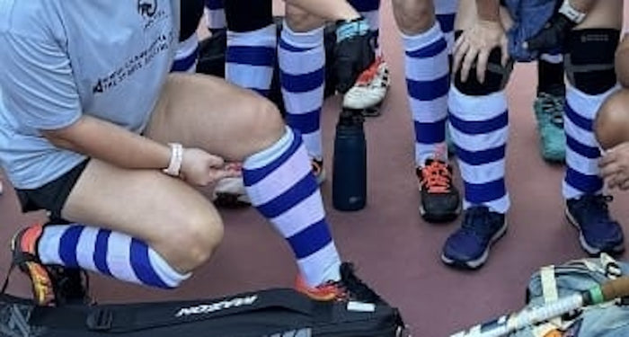 Long Striped Hoop Socks AURA™ AA-07 - Arcade Sports