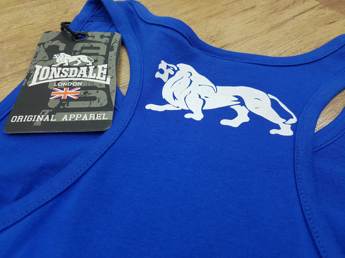 LONSDALE Gym Singlet Vest Tank Top - Arcade Sports