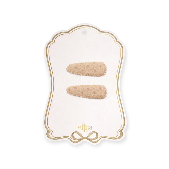 Lot de 2 barrettes | Blush Dots