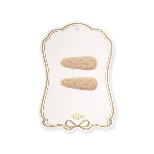 Lot de 2 barrettes | Blush Dots