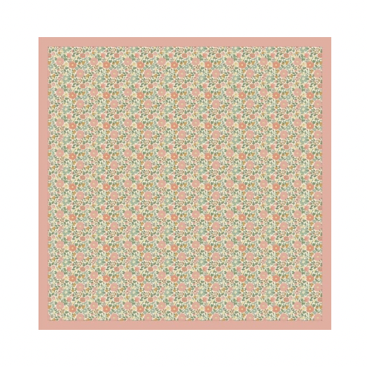 Lucie Floral Cotton Muslin Blanket - Wee Bee Baby Boutique
