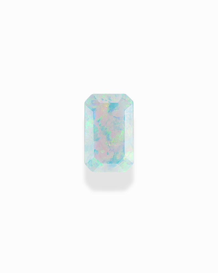 Gold plate / October - Opal