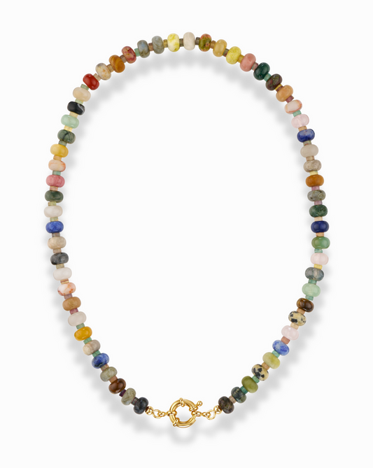 Macey Gemstone Necklace - Mod + Jo - Jewelry built to last, advanced plating technology
