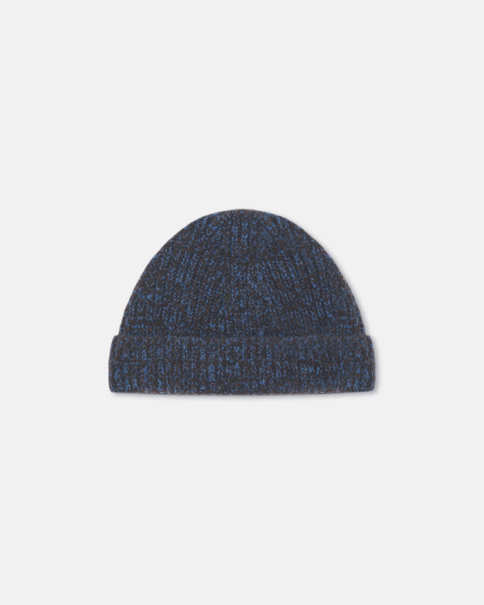 Madis - Boucle beanie - Blue/Brown