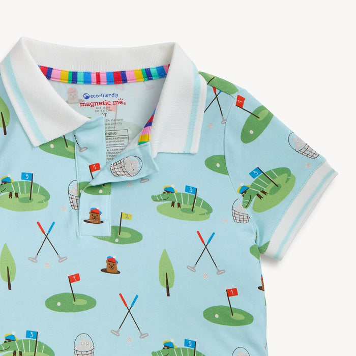 Magnetic Me Gopher it Magnetic Polo & Short 2-Piece Set