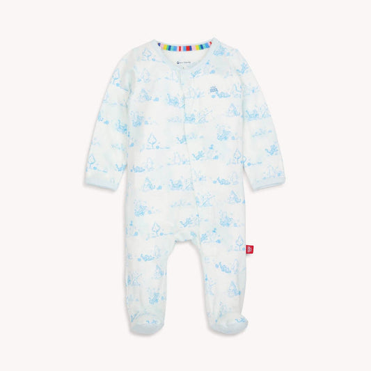 Magnetic Me Pooh in the Woods Magnetic Footie - Wee Bee Baby Boutique