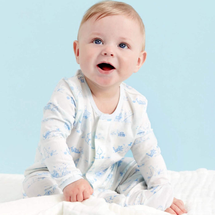 Magnetic Me Pooh in the Woods Magnetic Footie - Wee Bee Baby Boutique