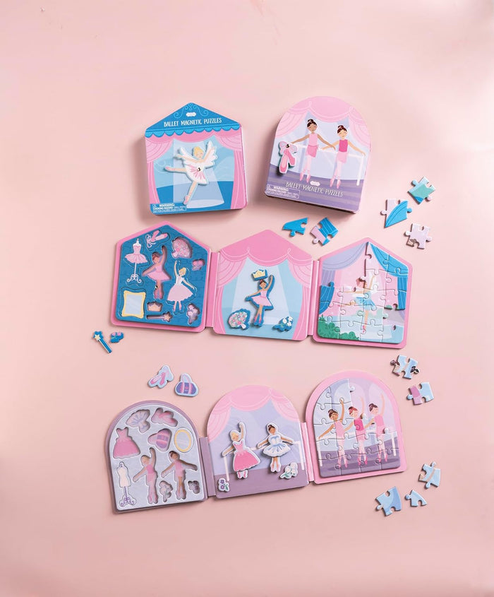 Magnetic Puzzle Book - Ballet Studio - Wee Bee Baby Boutique