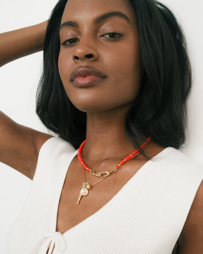 Sonia Gemstone Necklace - Mod + Jo - Jewelry built to last, advanced plating technology