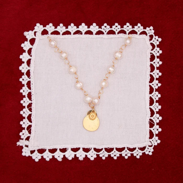 Mala Pearl Necklace