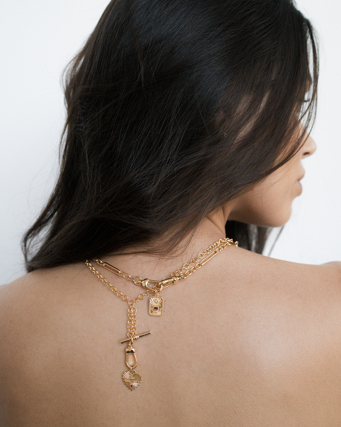 Manon French Love Charm - Mod + Jo - Jewelry built to last, advanced plating technology