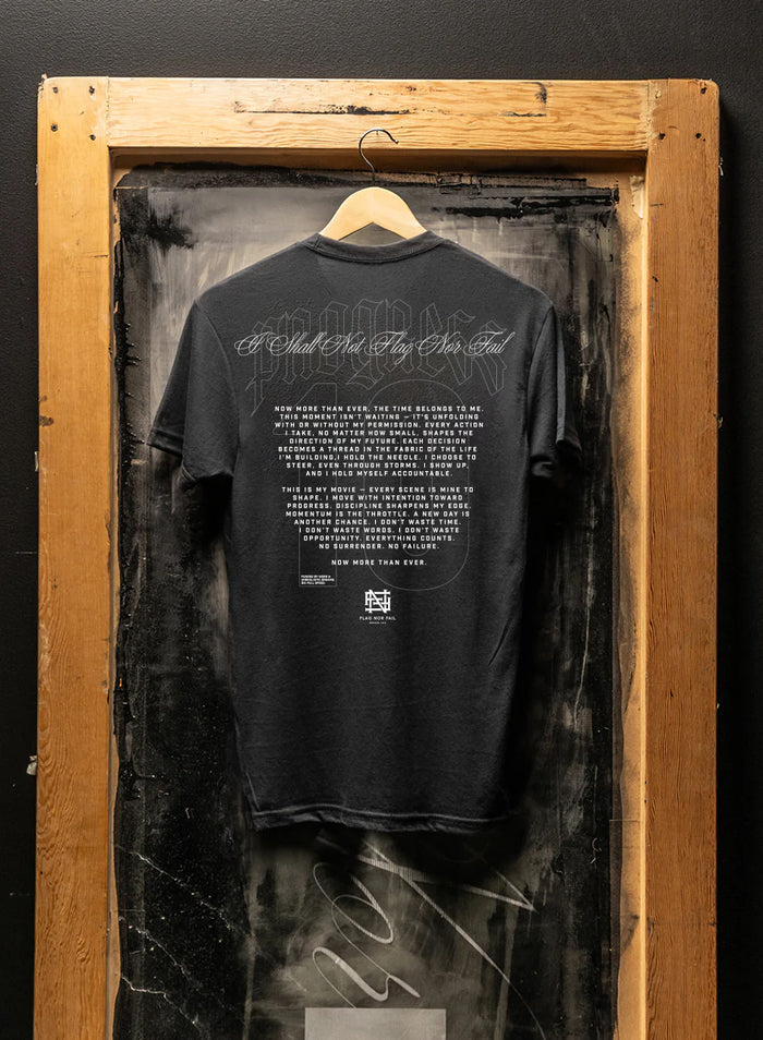 MANTRA TEE - BLACK