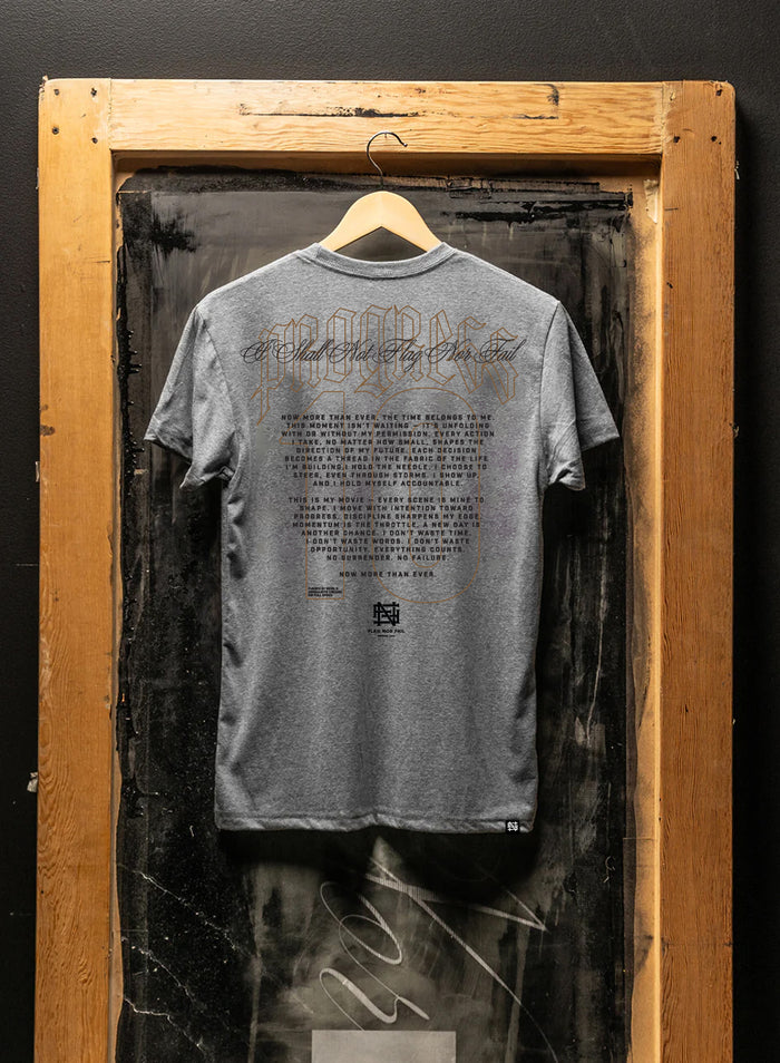 MANTRA TEE - GREY