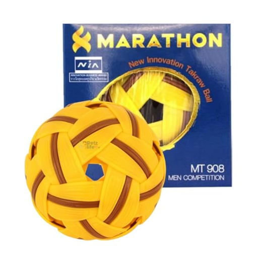 Marathon 908 Sepak Takraw Ball - Competition (ISTAF / ASTAF Approved) - Arcade Sports