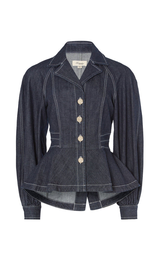 Maye Corset Jacket - Blue