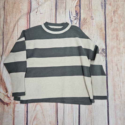 MAYORAL GIRLS STRIPED KNIT SWEATER 7311