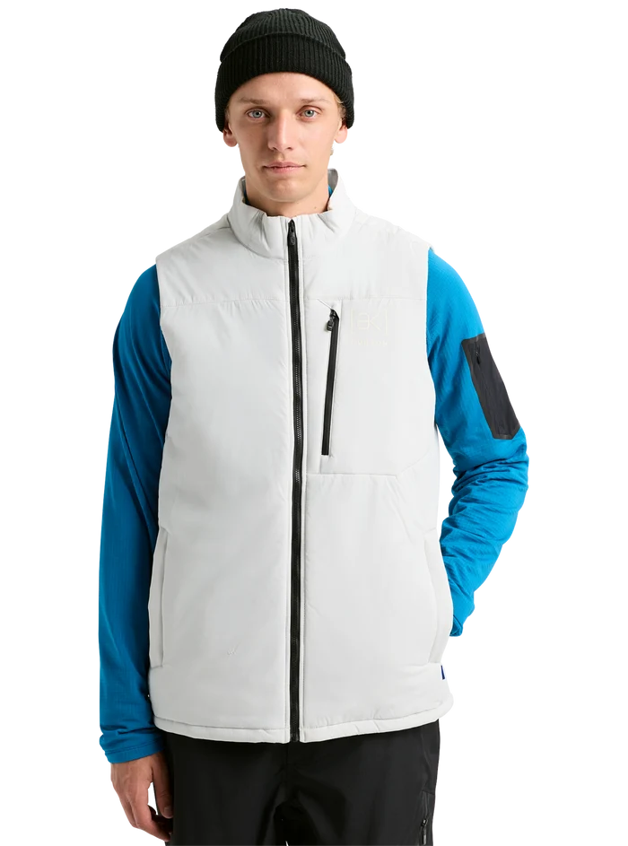 Product image of Men's Burton [ak] Helium Stretch Insulated Vest[Variant:Gray Cloud]