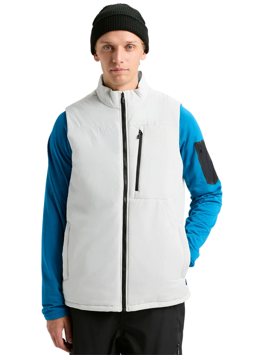 Product image of Men's Burton [ak] Helium Stretch Insulated Vest[Variant:Gray Cloud]