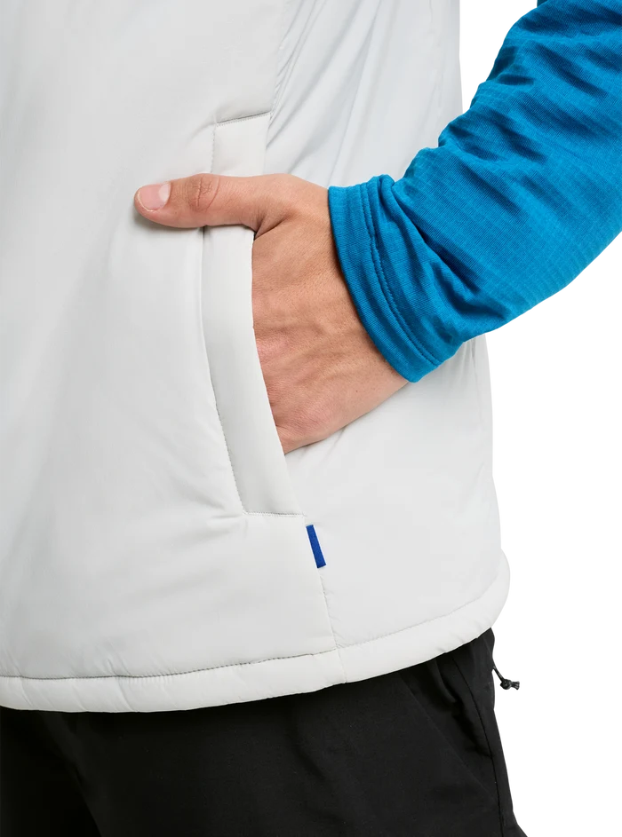 Product image of Men's Burton [ak] Helium Stretch Insulated Vest[Variant:Gray Cloud]