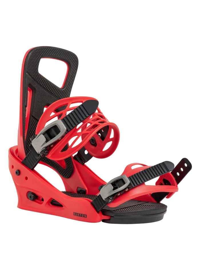 Product Image of Men's Burton Freestyle Re:Flex Snowboard Bindings [Variant:Geranium Red]