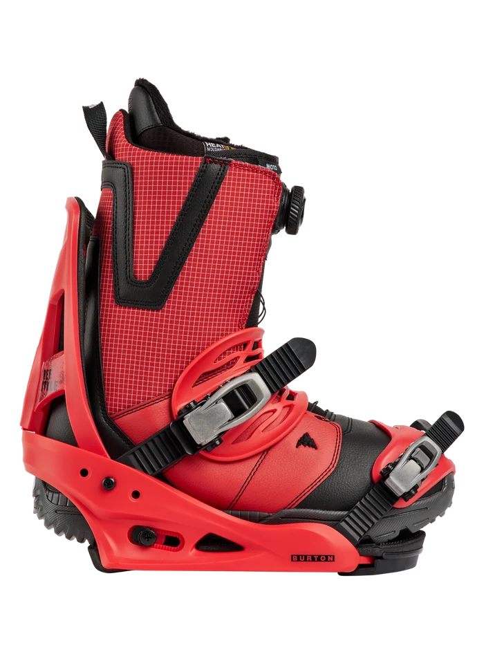 Product Image of Men's Burton Freestyle Re:Flex Snowboard Bindings [Variant:Geranium Red]