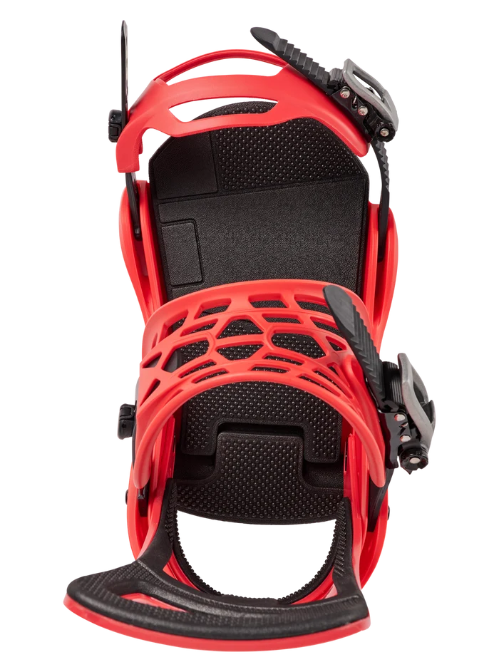 Product Image of Men's Burton Freestyle Re:Flex Snowboard Bindings [Variant:Geranium Red]
